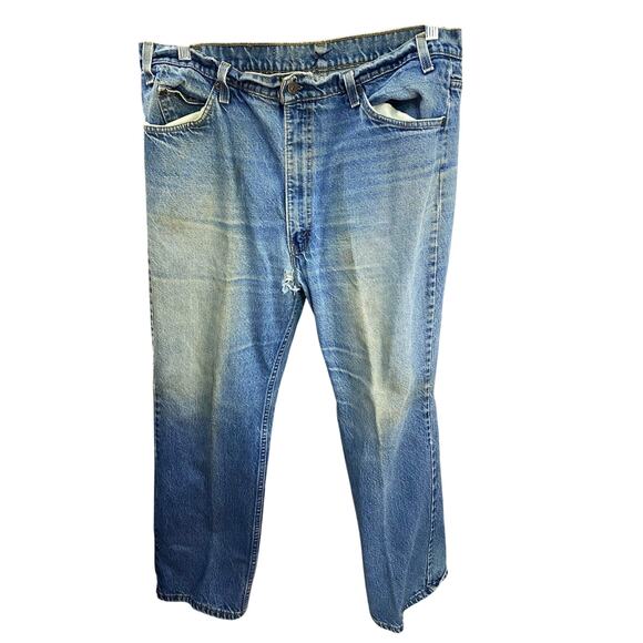 Vintage Levi’s 501 Jeans Size 40x30 Light Wash  Made in USA Orange Tab - Picture 1 of 9